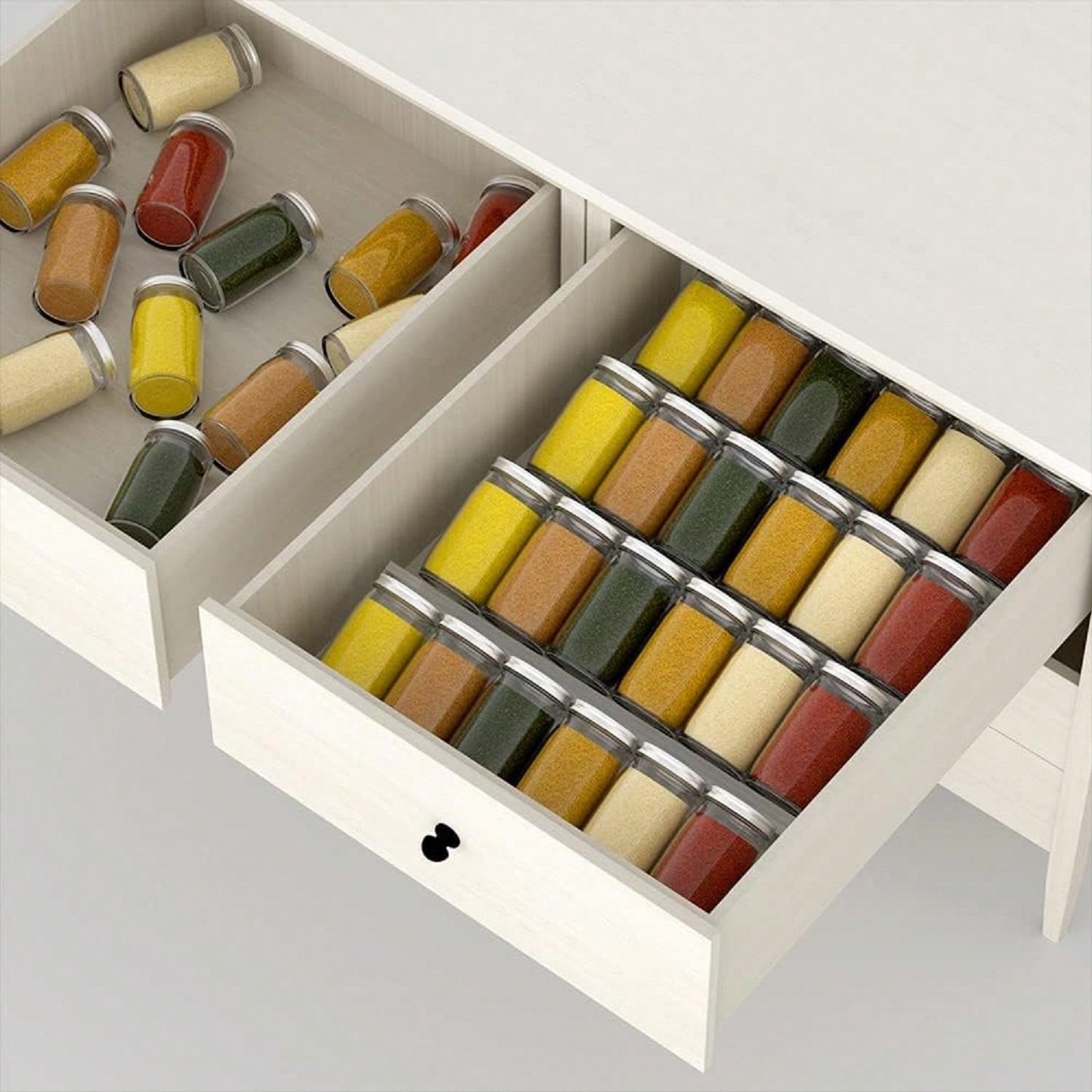 4/2 Layer Spice Drawer Organiz - Kitchen Appliances Cabinet recension och pris